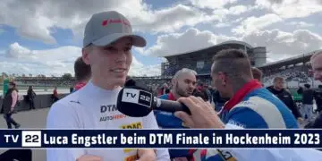 MOTOR TV22: DTM-Rookie Lucas Engstler beim Finale am Hockenheimring 2023