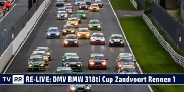 MOTOR TV22: RE-LIVE BMW 318ti Cup Rennen 1 Zandvoort 2023 | DMV Goodyear Racing Days