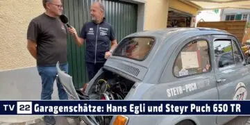 Garagenschätze: Hans Eglis Steyr Puch 650 TR – Handarbeit vom Feinsten
