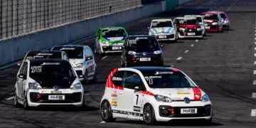 Der ADAC Tourenwagen Junior Cup ist seit Beginn Bestandteil des ADAC Racing Weekend ©ADAC Tourenwagen Junior Cup