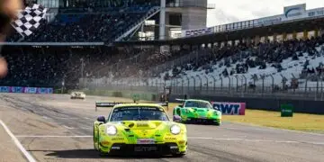 Besonderer Moment: Manthey EMA feierte erstmals einen Doppelsieg in der DTM ©ADAC Motorsport