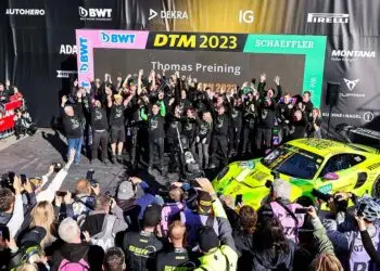 Manthey EMA feierte mit Thomas Preining den DTM-Gesamtsieg ©ADAC Motorsport