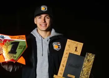 231024 mxm 1 Mission erfüllt: Oriol Oliver war der stärkste Fahrer im ADAC MX Youngster Cup und konnte den Titel bereits vorzeitig einfahren ©ADAC Motorsport