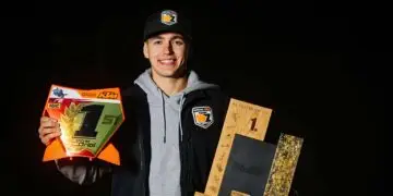 Mission erfüllt: Oriol Oliver war der stärkste Fahrer im ADAC MX Youngster Cup und konnte den Titel bereits vorzeitig einfahren ©ADAC Motorsport