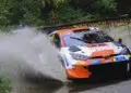 WM-Leader Kalle Rovanperä liegt bei der Central European Rally nach der Freitagsetappe in Führung ©ADAC Motorsport