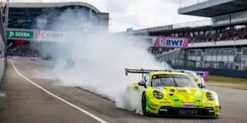 Mit einem Sieg im letzten Rennen feierte Thomas Preining einen perfekten Saisonabschluss ©ADAC Motorsport