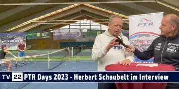 SPORT TV22: PTR Days 2023 – Herbert Schnaubelt im Interview | Professional Tennis Registry