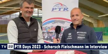 SPORT TV22: PTR Days 2023 – Schorsch Fleischmann im Interview | Professional Tennis Registry