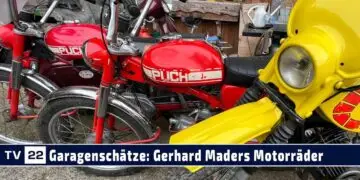 Garagenschätze: Gerhard Mader und die Puch Mopeds