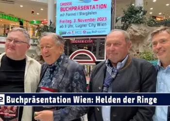 MOTOR TV22: Präsentation “Helden der Ringe” – Das erste Buch über alle F1 Piloten Österreichs