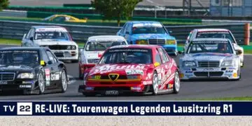 MOTOR TV22: RE-LIVE Tourenwagen Legenden Lausitzring Rennen 1 2021 | DTM Classic