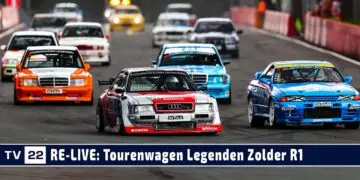 MOTOR TV22: RE-LIVE Tourenwagen Legenden Zolder Rennen 1 2021 | DTM Classic