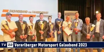 MOTOR TV22: Die Highlights und Interviews vom Vorarlberger Motorsport Galaabend 2023