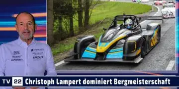 MOTOR TV22: Überlegenes Comeback für Christoph Lampert mit Staatsmeistertitel in Bergmeisterschaft