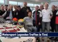 Motorsport-Weltmeister-Treffen Jost Capito und seine Laudatio auf Jo Leberer bei Auto Falbesoner