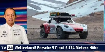 MOTOR TV22: Porsche 911 stellt neuen Höhen-Weltrekord auf