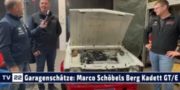 Garagenschätze: Marco Schöbel und sein Opel Kadett GT/E für die Bergrennen