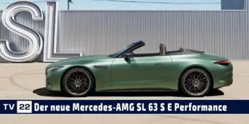 MOBIL TV22: Mit Elektrohilfe auf mehr als 800 PS: Mercedes-AMG SL 63 S E Performance