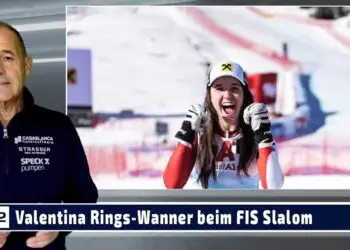 SPORT TV22: Die Nachwuchs Ski-Fahrerin Valentina Rings-Wanner beim FIS Slalom in Hochfügen