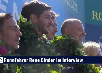 Rennfahrer Rene Binder im Interview mit Saisonrückblick 2023 und dem aktuellen Start in der ALMS