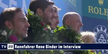 Rennfahrer Rene Binder im Interview mit Saisonrückblick 2023 und dem aktuellen Start in der ALMS