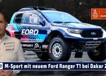 RALLY DAKAR: M-Sport mit neuem Ford Ranger und Nani Roma bei der Dakar 2024