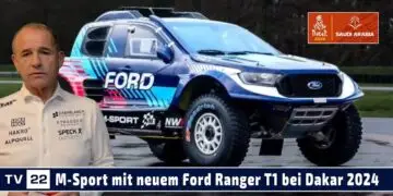 RALLY DAKAR: M-Sport mit neuem Ford Ranger und Nani Roma bei der Dakar 2024