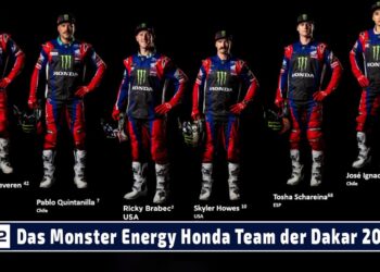 RALLY DAKAR: Das Monster Energy Honda Team der Dakar 2024