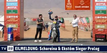 RALLY DAKAR Newsflash – Tosha Schareina (Honda)  und Mattias Ekstöm (Audi) Schnellste im Prolog