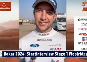 RALLLY DAKAR Stage 1: Exclusive interview Gareth Woolridge before stage 1 | NWM FORD M-SPORT