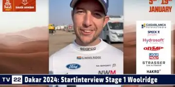 RALLLY DAKAR Stage 1: Exclusive interview Gareth Woolridge before stage 1 | NWM FORD M-SPORT