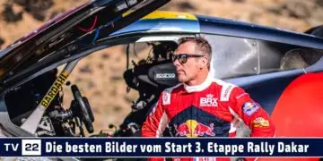 So sieht der Start der Autos in die 3. Etappe der Rally Dakar 2024 aus
