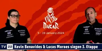 RALLY DAKAR Newsflash – Kevin Benavides (KTM) und Lucas Moraes  (Toyota) gewinnen die 3. Etappe