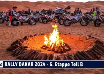 6. Etappe Teil B der Rally Dakar 2024