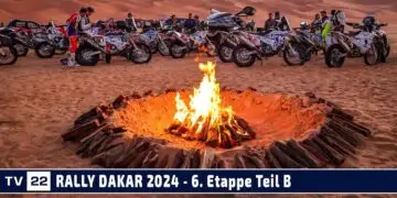 6. Etappe Teil B der Rally Dakar 2024