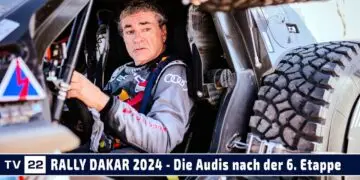 6. Etappe: Gesamtführung für Carlos Sainz – Team Audi Sport im Interview