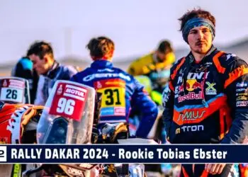 Tobias Ebster führt sensationell in der Rookie und in der Original my Motul Wertung bei Rally Dakar