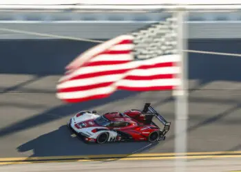 Neun Rennwagen von Porsche beim 24-Stunden-Klassiker in Daytona ©Porsche Motorsport