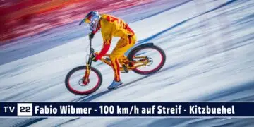 Über 100 km/h auf der Streif: Fabio Wibmers Weltpremiere auf der schwierigsten Abfahrt der Welt