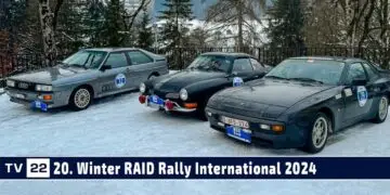 MOTOR TV22: Die 20. Jubiläums-WinterRAID Rallye zu Besuch in Tirol