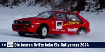 MOTOR TV22: Die besten Drifts beim Eis-Rallycross im Zillertal 2024