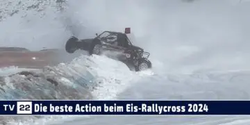 MOTOR TV22: Die besten Bilder und Action beim Eis-Rallycross im Zillertal 2024