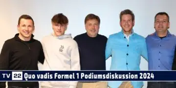 Formel 1 Gespräche: Jost Capito, Christian Klien, Philipp Brändle und Christoph Lampert