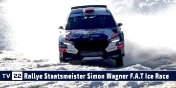 MOTOR TV22: Dreifacher Rallye Staatsmeister Simon Wagner beim F.A.T. Ice Race Zell am See 2024