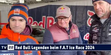 MOTOR TV22: Raimund Baumschlager und Franky Zorn beim F.A.T. Ice Race Zell am See 2024