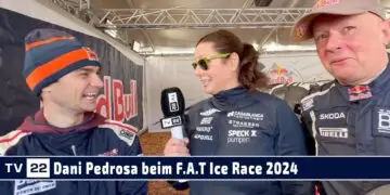 MOTOR TV22: MotoGP Legende Dani Pedrosa beim F.A.T. Ice Race in Zell am See 2024