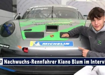 MOTOR TV22: Nachwuchs-Rennfahrer Porsche Carrera Cup Deutschland Kiano Blum im Interview
