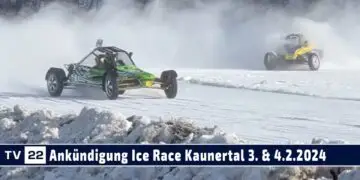 MOTOR TV22: Warm up für das Eisrennen im Kaunertal am 3. und 4. Feber  2024 ab 10:00 Uhr