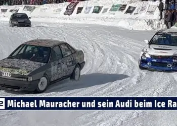 MOTOR TV22: Michael Mauracher und sein Audi beim Ice Race im Kaunertal 2024