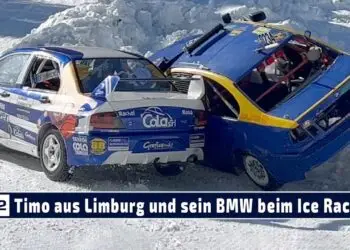 MOTOR TV22: Timo aus Limburg und sein BMW mit über 500 km Anreisei beim Ice Race im Kaunertal 2024